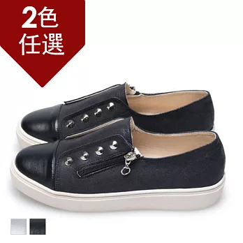 FUFA MIT鉚釘銀河系休閒鞋 (N27) - 共2色23黑色
