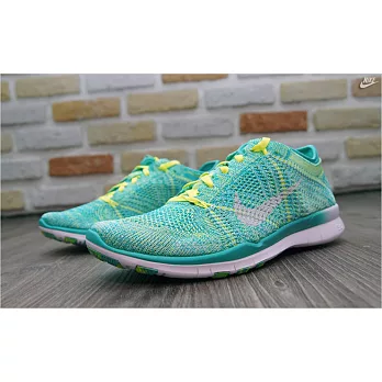 【G.T Company】Nike WMNS NIKE FREE TR FLKNIT 輕量慢跑鞋女段5綠/黃/灰