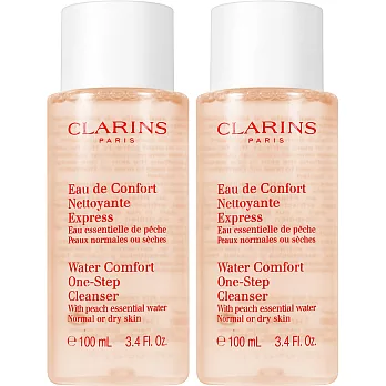 CLARINS 克蘭詩 水蜜桃潔顏水(100ml)(新包裝)*2