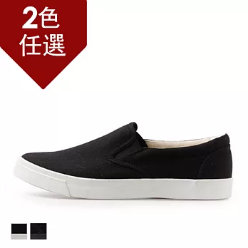 PLAYER 素面懶人休閒鞋 (UP60) -共2色26.5黑色