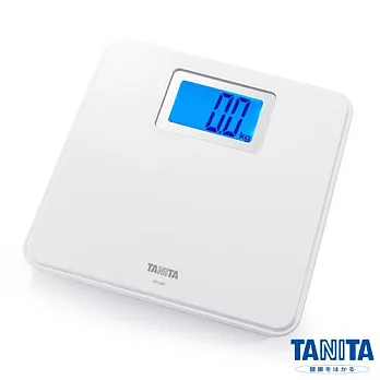 TANITA塔尼達 HD-662 輕巧背光電子體重計簡約白