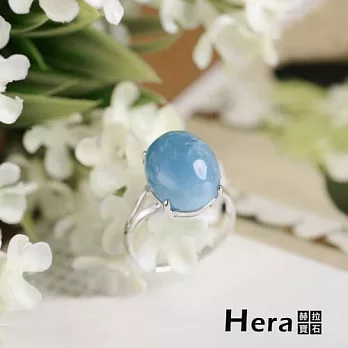 【Hera】頂級簡約海藍寶活圍戒/開口戒/戒指(純銀鍍K)