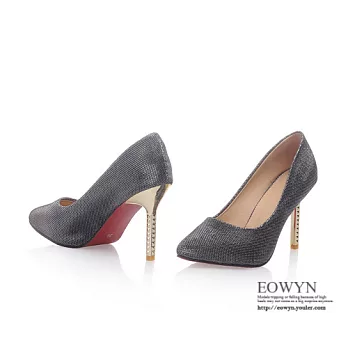 EOWYN.時尚顯瘦高跟鞋韓版尖頭細跟女鞋包鞋女職業女鞋子EMD01362-59/3色/34-39碼現貨+預購黑色34