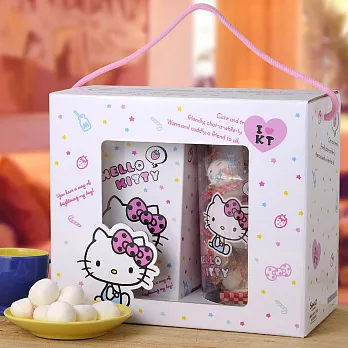 Hello Kitty棉花糖禮盒×2盒白粉色