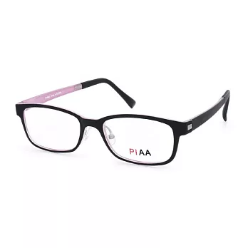 PIAA 簡約有型 流行方框平光眼鏡PA2006K-C35霧黑/粉