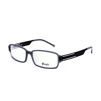 GRAZIE 簡約有型 流行方框平光眼鏡GM-024-3深藍