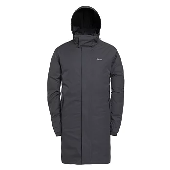 【hilltop山頂鳥】男款GoreTex兩件式防水長大衣F21M46-M深灰