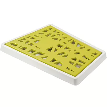 《KOZIOL》雙層集屑麵包砧板(綠)