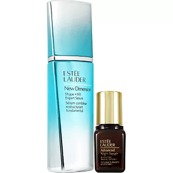 ESTEE LAUDER 雅詩蘭黛 超未來立體緊緻精華(30ml)+小特潤(7ml)