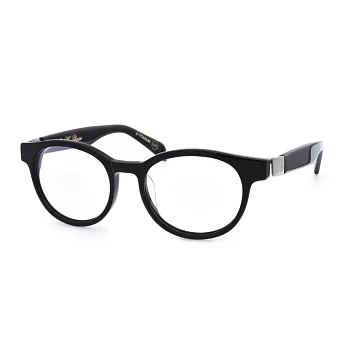 Oh My Glasses 香港潮流品牌 大框粗邊復古個性經典平光眼鏡OMG4005-C5黑