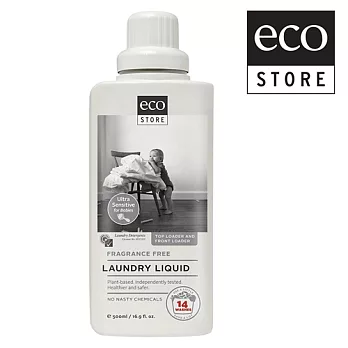 【ecostore】超濃縮環保洗衣精/抗敏無香(500ml)