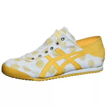 【UH】Onitsuka Tiger- MEXICO 66 PARATY SLIP ON女款無綁帶休閒鞋(共三色可選)JPN23.5-黃色