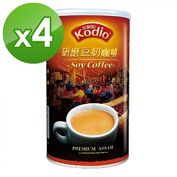 【台灣綠源寶】研磨豆奶咖啡4入(450g/罐)