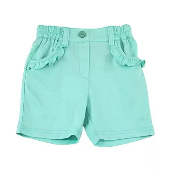 【愛的世界】純棉綠色短褲-台灣製-80淺綠色