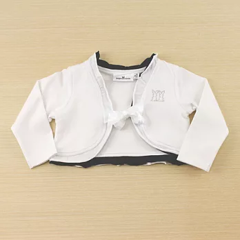 【愛的世界】女童氣質小外套-台灣製-80白色