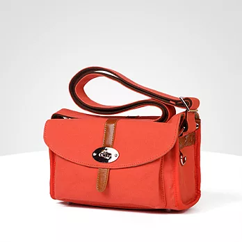 Amore 愛拉 復古單眼相機包-桔色