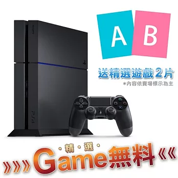 『超優組合』SONY PS4主機 CUH-1207系列500G-極致黑送NBA2K5-專*1+超值遊戲片*1古墓奇兵-專