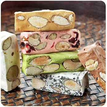 采棠肴 綜合手工牛軋糖(600g/盒)