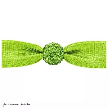EMI❤JAY 美國知名手工髮飾手環 Crystal Beads - Green Apple