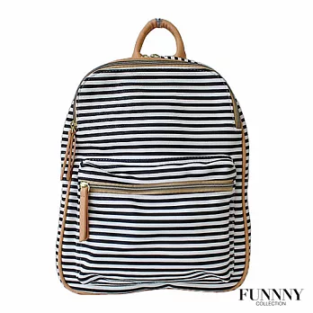 FUNNNY 日本同步系列 簡約復古風 鈴木奈子 黑白條紋