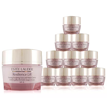 ESTEE LAUDER雅詩蘭黛 鑽石立體超緊緻乳霜SPF15(50ml)送(5mlx10)