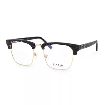 HACHILL 潮流玩酷 眉型流行大框粗邊平光眼鏡HC8219-C2咖玳瑁