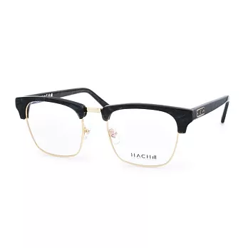 HACHILL 潮流玩酷 眉型流行大框粗邊平光眼鏡HC8219-C5深綠