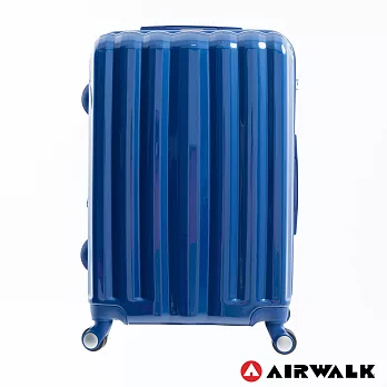 AIRWALK LUGGAGE - 花學系經典行李箱24吋 - 繡球寶藍24吋繡球寶藍