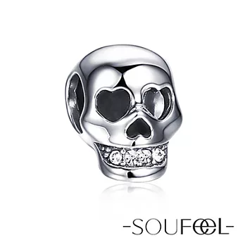 【SOUFEEL charms】《愛心骷髏》串珠