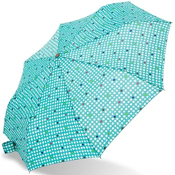 【rainstory】樂活點點(亮綠)抗UV隨身自動傘