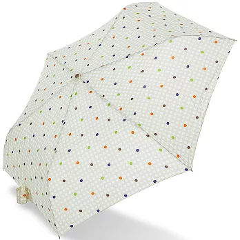 【rainstory】樂活點點(粉綠)抗UV輕細口紅傘