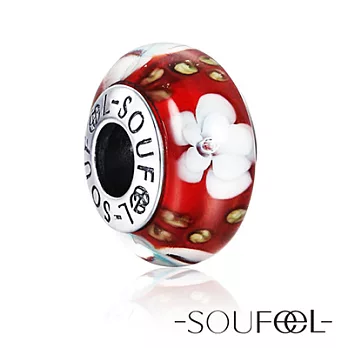 【SOUFEEL charms】《閉月羞花》琉璃串珠