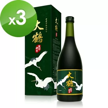 【日本大鶴】蔵付酵素 (720ml/瓶)*3