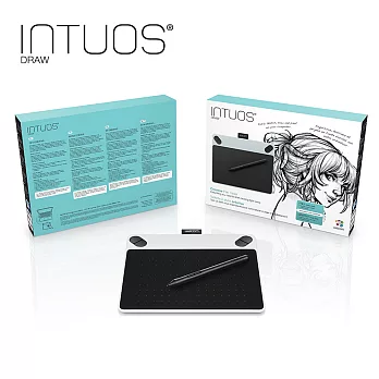Wacom INTUOS Draw Pen only (S) CTL-490 W0-CX 塗鴉 簡約白