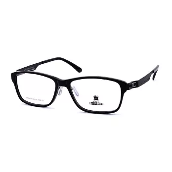 PUFF NATION 個性潮流方框平光眼鏡PN8407-55/07黑