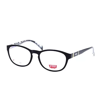 5TH 美國潮流 高清TR輕量膠框平光眼鏡9067-1外黑內白