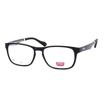 5TH 美國潮流 高清TR輕量膠框平光眼鏡9079-4外黑內白