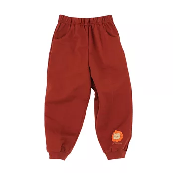 【愛的世界】SUPERMINI小獅子系列純棉鬆緊帶長褲-台灣製-125褐色