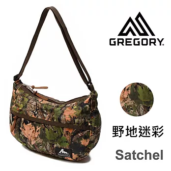 【美國Gregory】Satchel日系休閒斜肩包-野地迷彩-S