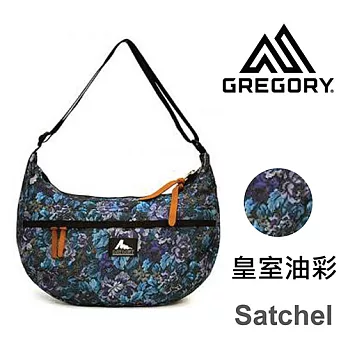 【美國Gregory】Satchel日系休閒斜肩包-皇室油彩-M