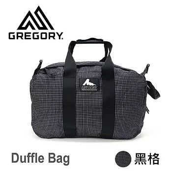 【美國Gregory】Duffle Bag日系休閒托特包-黑格-XS
