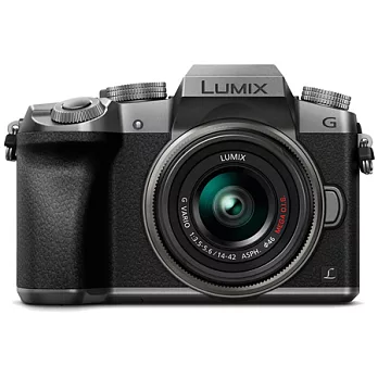 (公司貨)Panasonic G7+14-42mm 變焦鏡組-送32G+電池+原廠包..共7好禮/銀色