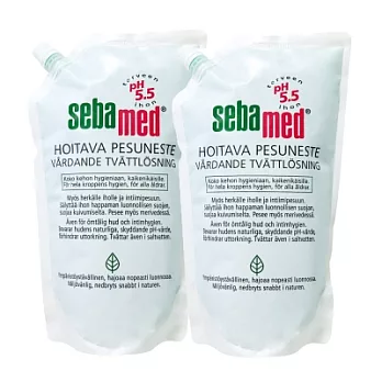 【U】sebamed 施巴 - 潔膚露補充包超值組(2包/組)