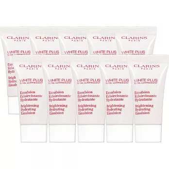 【即期品特賣】CLARINS 克蘭詩 肌鏡光美 白清透乳液(5ml)*10