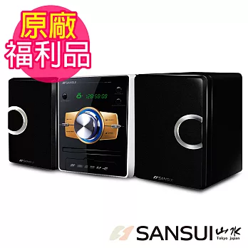 福利品SANSUI山水 藍芽DVD/DivX/USB/3合1讀卡音響組(MS-655)