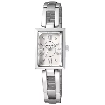 CITIZEN WICCA 傾訴愛戀氣質時尚腕錶-白