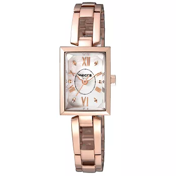 CITIZEN WICCA 傾訴愛戀氣質時尚腕錶-玫瑰金