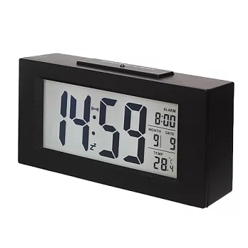 《創意生活家》LCD液晶大數字鬧鈴感光電子鐘-鬧鐘/日期/溫度顯示