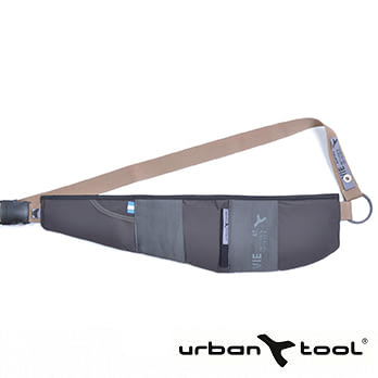 URBAN TOOL caseBelt 休旅風格隨身側腰包 (時尚灰) CB70N