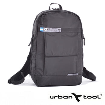 URBAN TOOL travel backPack 旅人後背包 (酷勁黑)